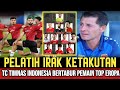 Baru saja TC Timnas Indonesia di Mulai , Pelatih Irak Ketakutan lihat Skuad Garuda Sampai bilang ini