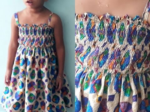 elastic frock design
