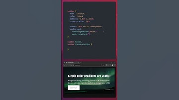 Why I use gradients with one color