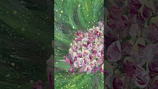 Introducing Hydrangeas 3 - 8 x 10 Stretched Canvas Acrylic Painting