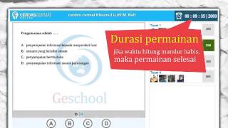Tutorial Cerdas Cermat Online - Geschool screenshot 5