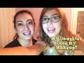 My Daughter Does My Makeup!! | Naked 3 Look!