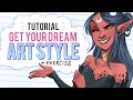 Tutoriel art style dition 2021  exercice pour votre style artistique de rve