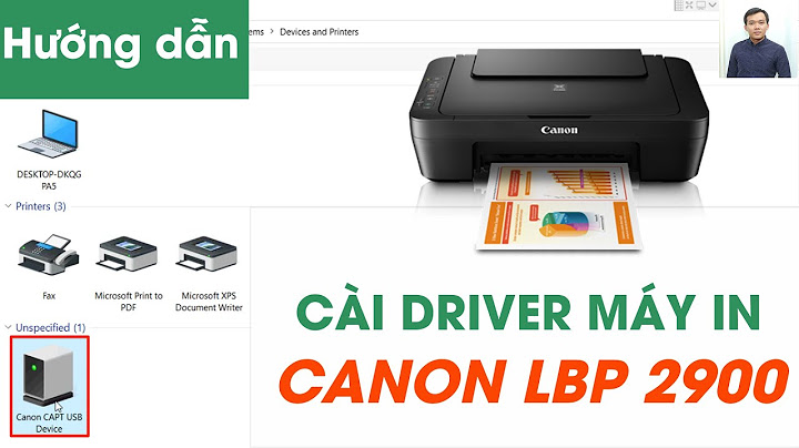 Hướng dẫn cài đặt driver máy in canon l11121e năm 2024