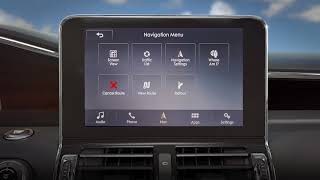 SYNC® 3 Navigation Advanced features