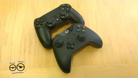 PS4 DualShock 4 vs. Xbox One Controller