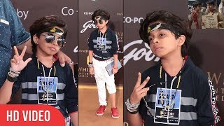 Aryan Prajapati Young Vilayati Aka Sunil Grover In Bharat At 12Th D Awards 2019