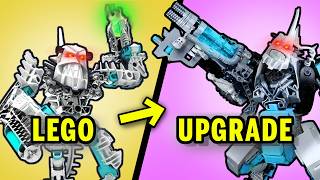Using THOKs LEGO Parts To Build Bionicle MOCs