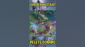 Eudora Instant Delete Combo - MLBB #shorts