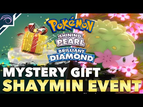 Shaymin now available via free gift in Pokemon Brilliant Diamond