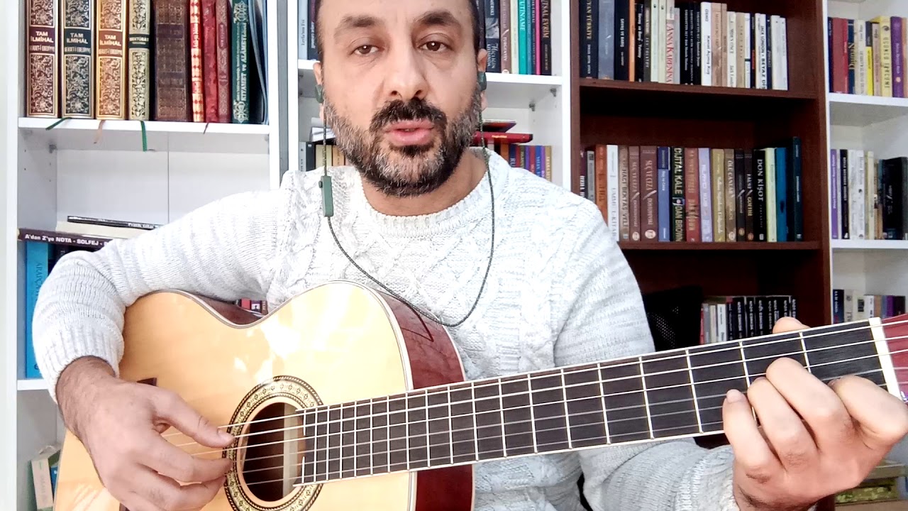 Gitar dersi (52) #kürtçe #Ay dilbere #akor #arpej #ritm #Aydın ÖNAL #05067711512