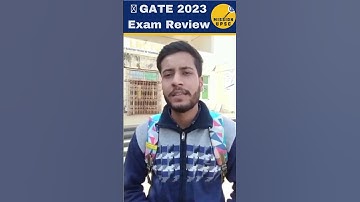 GATE 2023 Exam Difficulty 🤷‍♂️| Student Reaction😲