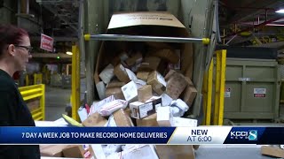 A rare behind the scenes look at USPS during the holidays