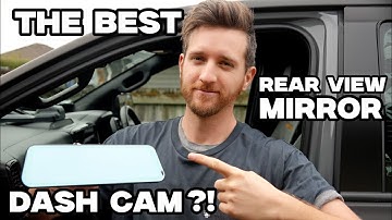 Incredible Polaris RVM966 Rear View Mirror Dash Cam. Review and Full Install: Ford Ranger