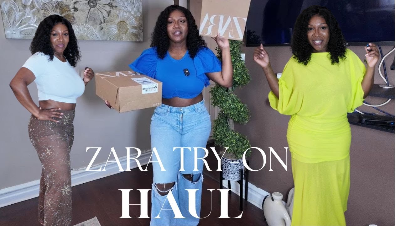 ZARA TRY-ON HAUL- SPRING LOOKS