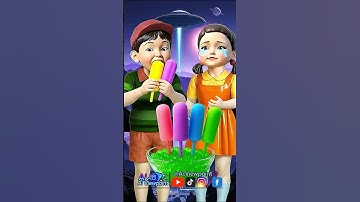 Squid Game AI Korean Colorful Ice Cream ASMR #squidgame #squidgame2 #ai #asmr #aiviewpoint
