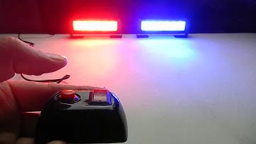 6 led grille strobe lights, daytime running light