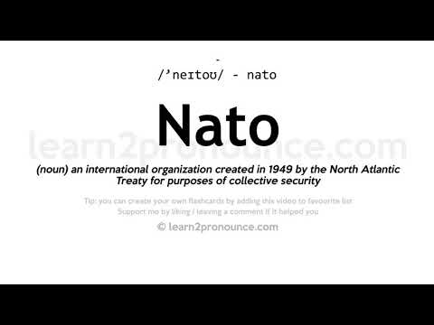 نطق حلف الناتو | تعريف Nato