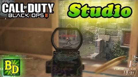 "STUDIO" Gameplay - Black Ops 2 Multiplayer Map DLC (Firing Range) - New UPRISING Map Pack COD BO2