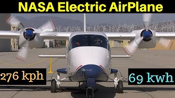 Nasa First Electric Aeroplane Full Details | X-57 Maxwell
