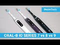 Oral-B iO Series 7 vs 8 vs 9