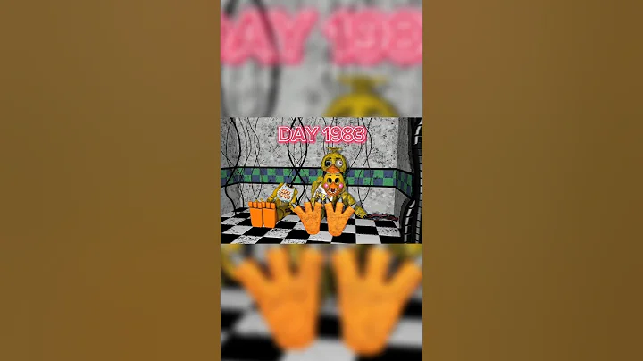 [FNAF] TOY CHICA AND WITHERED CHICA THROUGH OUT THE YEARS #fnaf #chica #memes #edit #balloonboy