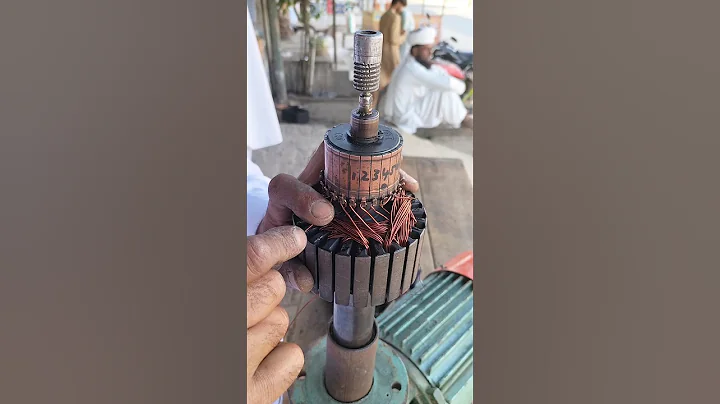 how to rewind the 2 HP DC armature