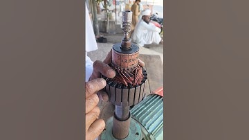 how to rewind the 2 HP DC armature