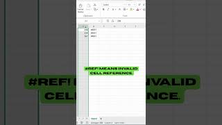 Fix Spreadsheet Errors Ep 2 – Fix #REF!  #excel#spreadsheetmagic  #exceltricks #fixerror
