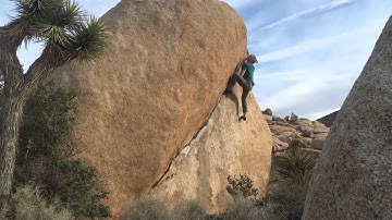 Joshua Tree Bouldering - The Chube V2