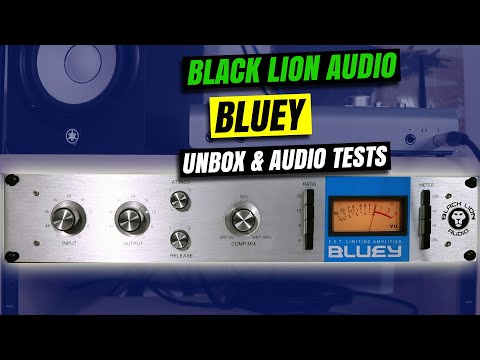 Black Lion Audio Bluey Unboxing and Review - 1176 FET Limiting Amplifier/Compressor