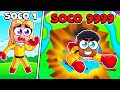 Virei o SAITAMA e CONSEGUI o SOCO MAIS FORTE do Roblox