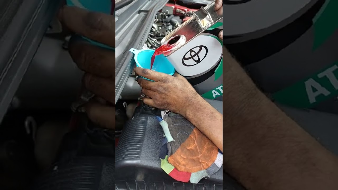 matic transmission change Atf fluid innova YouTube