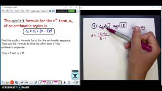 Honors Precalculus - Unit 8 - Day 3 Notes (Part 1)