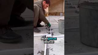 Bu Teknikle Estetik Zeminler Yapılabiliyor🧱😮