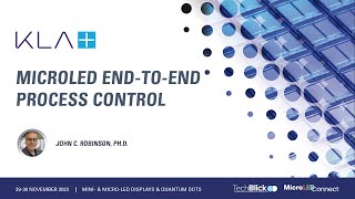 KLA Corporation | MicroLED End-to-End Process Control