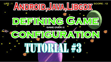 Libgdx android studio 2d space ship shooter game development tutorial #3