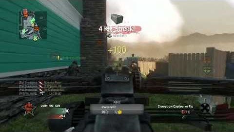 funny crossbow multikill domination (black ops)