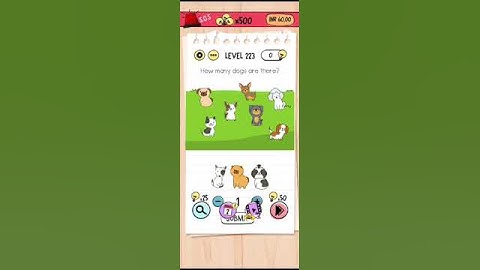 Brain Test Level 223 Walkthrough