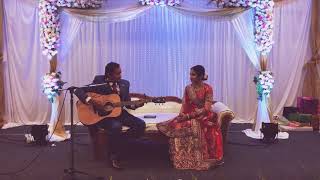 Romantic guitar songs | Groom sings for bride | wedding reception