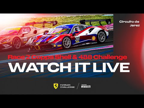Ferrari Challenge Europe - Jerez, Race 2 - Coppa Shell & 488
