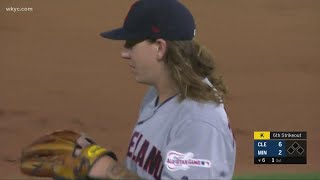 Indians pitcher Mike Clevinger to miss Tuesday's start against Cubs after violating team protocols o