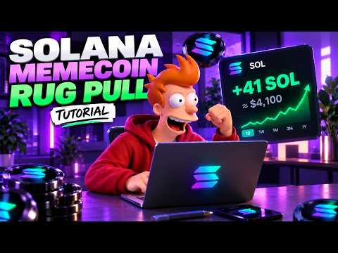 Rug Pull Explained: Create a Meme Coin on Solana | Complete Tutorial