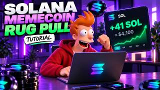 Rug Pull Explained: Create a Meme Coin on Solana | Complete Tutorial