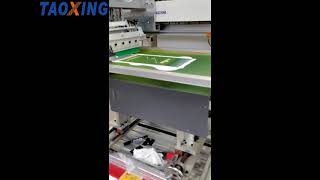 TX-4060ST-Servo Double Servo Motor Super Precision Vertical Screen Printing Machine