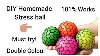 How To Make Stress Ball At Home | DIY Homemade Stress Ball with one balloon