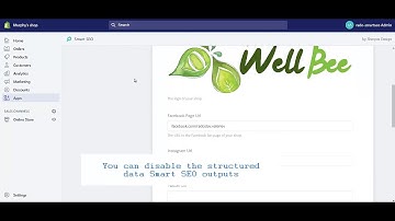 Smart SEO for Shopify - JSON-LD and Sitemap Tabs