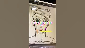 Day 3 of Drawing for Live2d rigging study log 3 #animationart #vtuber #shorts #originalcharacter