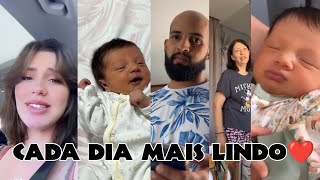 TALITA🌹MOSTRA SUA ROTINA COM SEU FILHO THÉO❤️E REVELA  QUANTOS KILOS JÁ PERDEU😱 DEPOIS FO PARTO