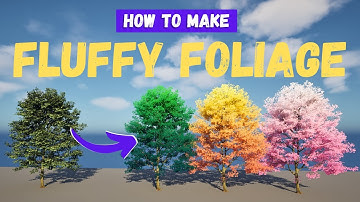 How To Give Any Foliage A Fluffy, Stylized Look - Unreal Engine 5 Materials Tutorial